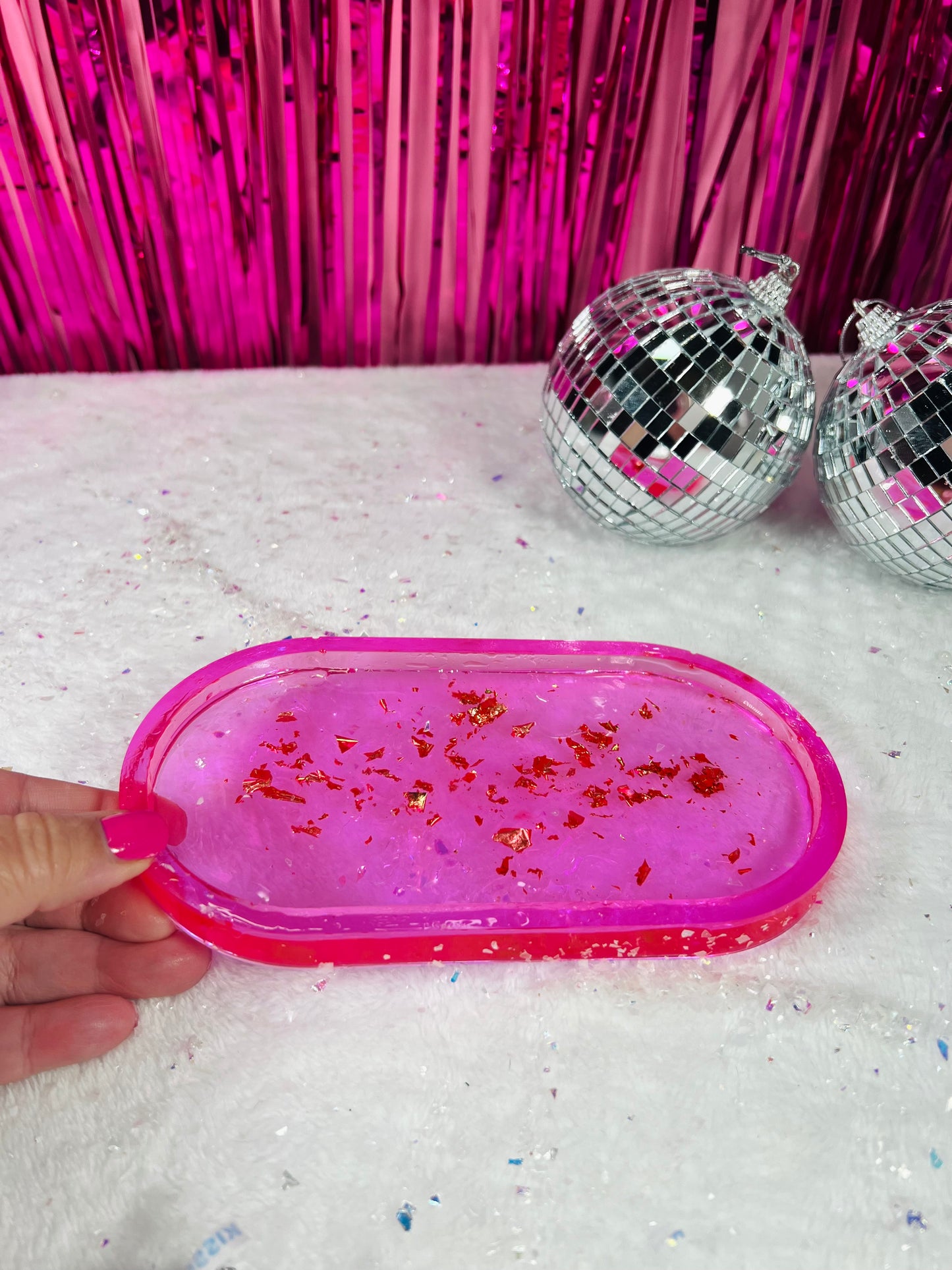 Oval Resin Tray